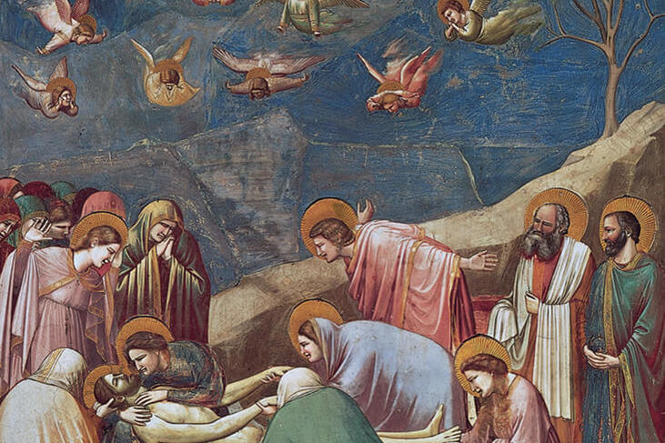 Lamentation Giotto Padua Italy Arena Chapel